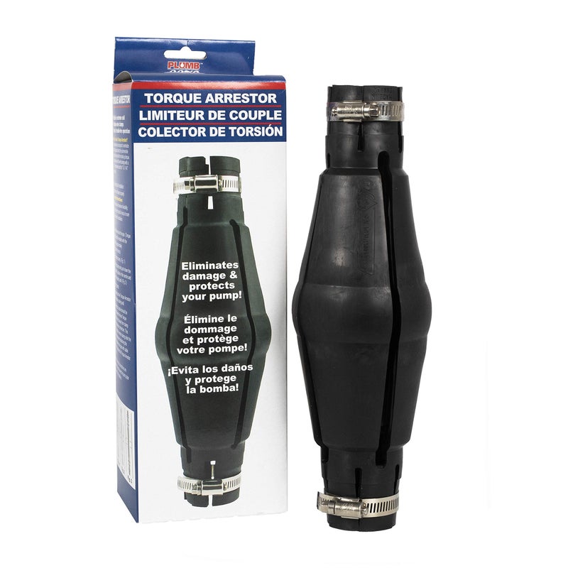 Plumb eeze Expandable Torque Arrestor W/Clamps to fit 4"-8" wells - Image 1
